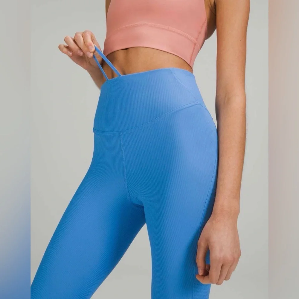 Lululemon Base Pace High-Rise Ribbed Tight 25" - Picture 2 of 9